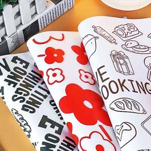 Emballages personnalisés pour hamburgers et sandwichs, qualité alimentaire, résistants à l'huile, simple face, pour pain, adaptés à la sérigraphie - Product Image 3