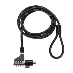 Svt-câble de verrouillage pour ordinateur portable, accessoire de haute sécurité, verrouillage avec combinaison de code mécanique, YH1554