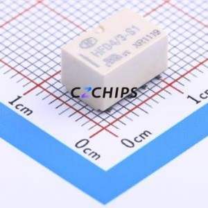 HFD4/3-S1R Signal Relay SMD,10x6.5mm Relay 3V 2 Changeover: 2C (DPDT-Changeover)::: 8 1A-30VDC/300mA-125VAC - Product Image 1