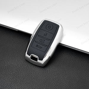 GZ domi เคสกุญแจรถยนต์หนัง TPU กันน้ำสำหรับ Kia K3กุญแจรถ2014 - Product Image 4