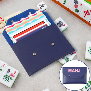 Cartera de cuero PU Mahj para accesorios de juego de Mahjong, unisex - Product Image 2