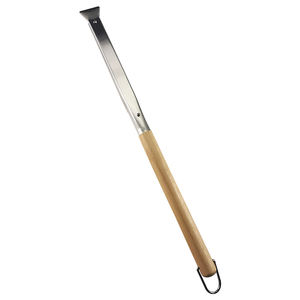 <span class=keywords><strong>Brosse</strong></span> <span class=keywords><strong>à</strong></span> pizza de 21 pouces avec grattoir-Outil de nettoyage parfait <span class=keywords><strong>pour</strong></span> <span class=keywords><strong>four</strong></span> <span class=keywords><strong>à</strong></span> pizza portable extérieur, avec manche <span class=keywords><strong>en</strong></span> <span class=keywords><strong>bois</strong></span> et poils <span class=keywords><strong>en</strong></span> <span class=keywords><strong>laiton</strong></span> - Product Image 3
