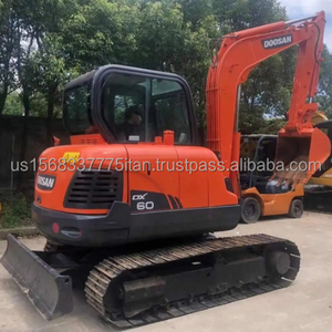 รถขุดขนาดเล็ก 6 ตัน มือสอง ยี่ห้อ Doosan รุ่น DX60 ปี 2023 กำลัง 98 กิโลวัตต์ ความจุบุ้งกี๋ 0.5 ลูกบาศก์เมตร ระบบไฮดรอลิก - Product Image 3
