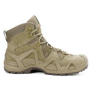 SF07 Bottes de randonnée tactiques montantes pour hommes en daim respirant pour le trekking en extérieur - Product Image 3
