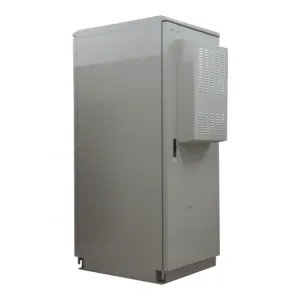 Outdoor telecom cabinet SK-366 19" rack 42U cabinet weatherproof with 220VAC Air conditioner