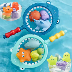 Jouets de bain pour bébés pour tout-petits Jouets de <span class=keywords><strong>piscine</strong></span> de plage d'été en plastique pour 6 9 12 18 mois Garçons et filles 1 2 3 ans - Product Image 4