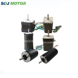 Motor sin escobillas Rc 24v 30w 50w 80w 100w 120w 42mm Inrunner 3 fases Cnc Agv piezas de uso Motor sin escobillas