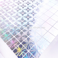 Hologramme laser 3d transparent personnalisé étiquette de sécurité autocollant hologramme de carte d'identité