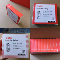 Relais à impulsion de haute qualité 250V AC DC, relais à verrouillage 6V 12V 24V 48V 110V 130V 230V, relais à impulsion modulaire
