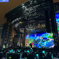 Écran LED d'affichage vidéo extérieur 500x500 pour stades, arènes, scènes, concerts et événements en direct