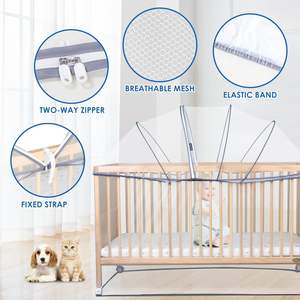 Couverture de lit bébé moustiquaire protection bébé ventilation Anti-moustique anti-insecte Empêcher la propagation des maladies - Product Image 2