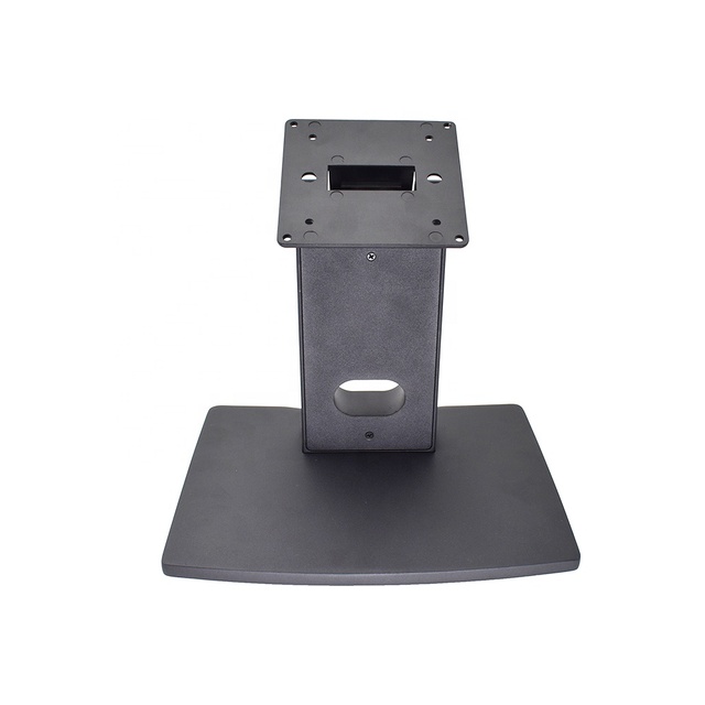 High Quality WOSO POSD-4 Dual Touch Screen Base LCD Monitor Metal Bracket Floor Stand Support Heavy Duty Restaurant POS Terminal