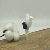 Usine 2ml Baïonnette Verre Vide Testeur D'échantillon Mini Vaporisateur Parfum Flacon De Parfum Bouteilles avec Pulvérisateur