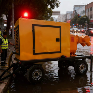 अपशिष्ट जल बहिष्करण और तालाडिंग हटाने के लिए अनुकूलित शक्ति के साथ बड़े प्रवाह वाले उच्च दबाव वैक्यूम सीवेज सक्शन पंप - Product Image 5
