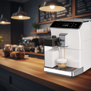 Cafetera Espresso Comercial Multifuncional, Profesional, Súper Automática, con Sistema Completamente Automático - Product Image 1