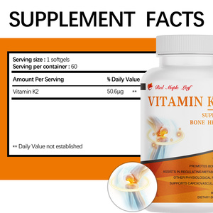 Tonique nutritif premium à la vitamine K2 - Mélangé avec du collagène et du magnésium, soutien des os et de la peau, approvisionnement en vrac certifié GMP - Product Image 4