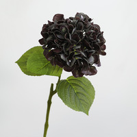 Buket Bunga Hydrangea Buatan Vintage Bernuansa Asli untuk Dekorasi Pernikahan, Centerpiece, dan Dekorasi Rumah Bergaya Bohemian