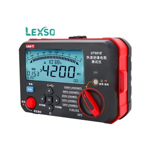 เครื่องทดสอบความต้านทานฉนวนแบบดิจิตอล Lexso Uni-t Ut501e รุ่นวัดค่าได้รวดเร็ว - Product Image 2