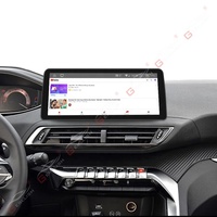 Autoradio Android 4G LTE 12,3" pour Peugeot 3008 4008 5008 2017-2020, Stéréo Multimédia Auto sans Fil avec Navigation GPS