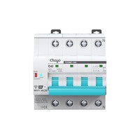 Disjoncteur intelligent WiFi pour maison connectée, protection contre les fuites à la terre, interrupteur RCBO en cuivre, télécommande sans fil, protection contre les surtensions et les sous-tensions