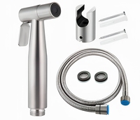 Yowin Pulvérisateur de bidet portable pour toilettes, Ensemble de pulvérisateur de bidet de salle de bain en acier inoxydable 304 de qualité supérieure