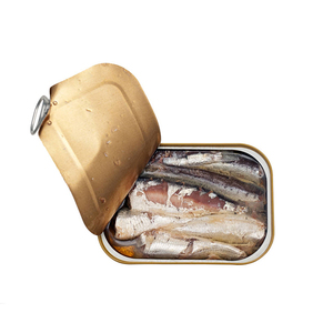 <span class=keywords><strong>Sardinas</strong></span> enlatadas <span class=keywords><strong>en</strong></span> <span class=keywords><strong>aceite</strong></span> <span class=keywords><strong>de</strong></span> <span class=keywords><strong>oliva</strong></span> 125g, empaque personalizado al por mayor, <span class=keywords><strong>precio</strong></span> <span class=keywords><strong>de</strong></span> fábrica - Product Image 1