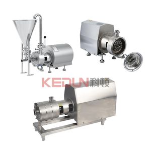 Bomba de tanque homogeneizadora DE ALTO cizallamiento en línea de una sola etapa pequeña automática Mezclador estático para emulsionar productos químicos de estator de tres etapas - Product Image 6