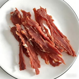 Friandises pour chiens personnalisées en gros, sans céréales, hypoallergéniques, sous marque privée, à base <span class=keywords><strong>de</strong></span> poitrine <span class=keywords><strong>de</strong></span> <span class=keywords><strong>canard</strong></span> naturelle séchée, aliments pour animaux <span class=keywords><strong>de</strong></span> compagnie, friandises pour chiens - Product Image 4