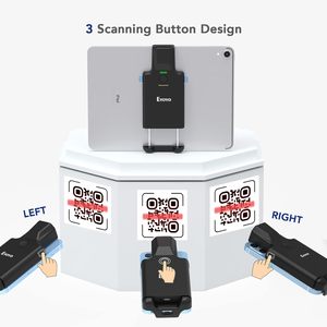 Eyoyo 3000mAh không dây 1D 2D Bluetooth xách tay QR UPC Đầu đọc mã vạch Máy quét mã vạch cho iPad <span class=keywords><strong>iPhone</strong></span> kho hàng tồn kho - Product Image 6