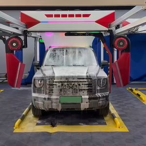 <span class=keywords><strong>Machine</strong></span> de lavage de voitures entièrement automatique sans contact, pulvérisation de mousse haute pression à 360° avec sécheuse pour atelier de detailing automobile - Product Image 1