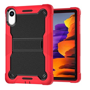 Rugged Cover for Redmi Pad 2 2025 Pad2 <strong>4G</strong> <strong>Silicone</strong> Three-in-One Shockproof Case with Phone Grip Kickstand Tablet Covers &amp; Cases - Product Image 6
