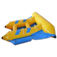 Nouveau Design 4 Rider PVC gonflable poisson volant bateau banane sans quantité minimale de commande