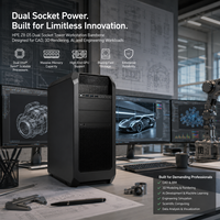 Estación de Trabajo en Torre HPE Z8 G5 de Doble Socket Intel Xeon Scalable Barebone para CAD, Renderizado 3D, Ingeniería de IA