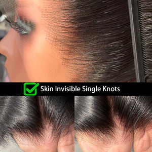 Pelucas de pelo humano liso de hueso vietnamita sin procesar - Product Image 6