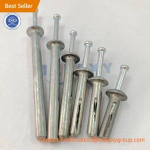 Ancres à expansion MALAXY pour murs <span class=keywords><strong>creux</strong></span>, chevilles de fixation à marteau, en alliage de zinc, pour béton - Product Image 3
