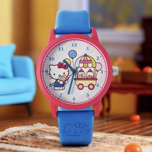 ขายดี ของแท้ 100% ชุด 6 ชิ้น/เซ็ต นาฬิกา Hello Kitty แสดงเวลา 24 ชั่วโมง กล่องสุ่ม ของตกแต่งน่ารัก ของเล่นการ์ตูน ของขวัญสำหรับเด็ก - Product Image 6