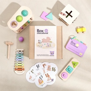 Bằng gỗ Montessori đồ chơi cho <span class=keywords><strong>1</strong></span> tuổi, học tập đồ chơi giáo dục cho trẻ mới biết đi, bé Đồ chơi quà tặng cho 0-18 tháng - Product Image 5