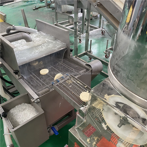 Nueva Máquina Continua para Empanizar y Rebozar Filetes de Pollo/Pescado y Hamburguesas de Carne, 380V, Alta Capacidad 100kg/h - Product Image 6