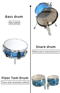 Ge1335 hebikuo Nhà Máy Trực Tiếp Chất Lượng Cao Trung Quốc Nhạc Cụ Trống Bộ Dụng Cụ Giá Tốt Nhất Trống Bộ - Product Image 5