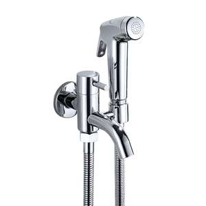 Bidé de Pared Moderno Vimijia, Complemento para Inodoro, con Doble Manija, Totalmente en Cobre, con Pistola Rociadora Simple de ABS - Product Image 5