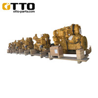 Moteur complet d'excavatrice 3408 3204 3116 3066 3406 3306 C13 C7 S6k C18 C9 Ensemble moteur diesel pour Caterpillar