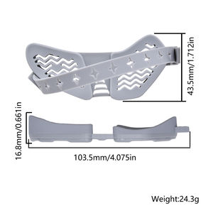 Reposamuñecas para juegos diestros ergonómicos avanzados, almohadilla para la palma, soporte Superior para jugadores serios, deslizamiento suave antifatiga - Product Image 5
