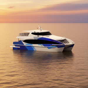 Nuevo Catamarán de Aluminio Grandsea con Motor Diésel Fuera de Borda para 100 Pasajeros en Venta, Transporte de Alta Velocidad - Product Image 1
