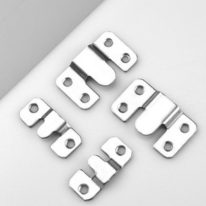Stainless Steel Mountain-Shaped Buckle Connector Sofa Frame Hanging Piece Concealed <b>Snap</b> <b>Hook</b> Fixing Durable - Product Image 3