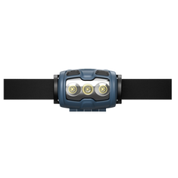 Lampe frontale LED antidéflagrante à intensité variable, haute luminosité, rechargeable, faisceau réglable, pour environnements à risque d'explosion