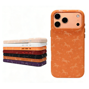 Funda de Teléfono Zenos Elegante de Cuero PU y Gamuza con Patrón Magnético, Hecha a Mano, Premium, Nuevo Lanzamiento para la Serie [Insert Series Name Here], Regalo Empresarial - Product Image 4