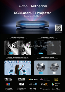 RC awol Vision aetherion Pro 4K โปรเจกเตอร์อัจฉริยะ2600 ISO Lumen รองรับ3D HDR 10 + Google TV - Product Image 6