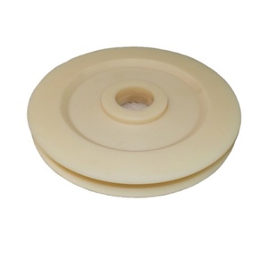 Poulie en ABS moulée par injection à rainure en V/U pour guide de fil - Product Image 1