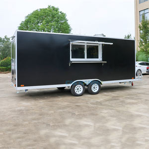 Chammp Food Trailer, camion de restauration rapide mobile avec acier inoxydable certifié CE, résistant à la rouille, utilisation commerciale pour les bonbons - Product Image 5