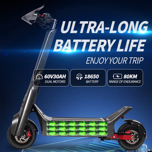SONGZO BT1 de Alta Velocidad 80KM/H, Largo Alcance 80KM, Motor Dual de 350W para Batería de 5600W 60V30AH16850WH, SONGZO BT1 E - Product Image 6
